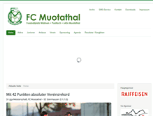 Tablet Screenshot of fcmuotathal.ch